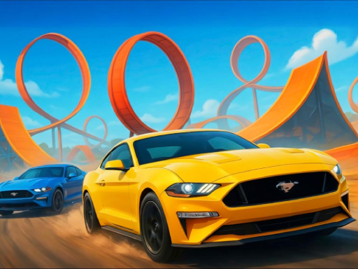 Play Epic Stunts PvP 3D - Free Racing HTML5 Browser Game Online