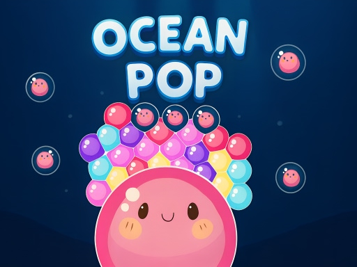 Play Ocean Pop - Free Shooter HTML5 Browser Game Online